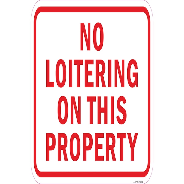 Signmission Safety Sign, 12 in Height, Aluminum, 25073 A-1218-25073 - main